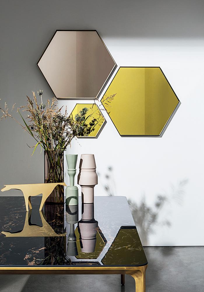 VISUAL HEXAGONAL - Miroir