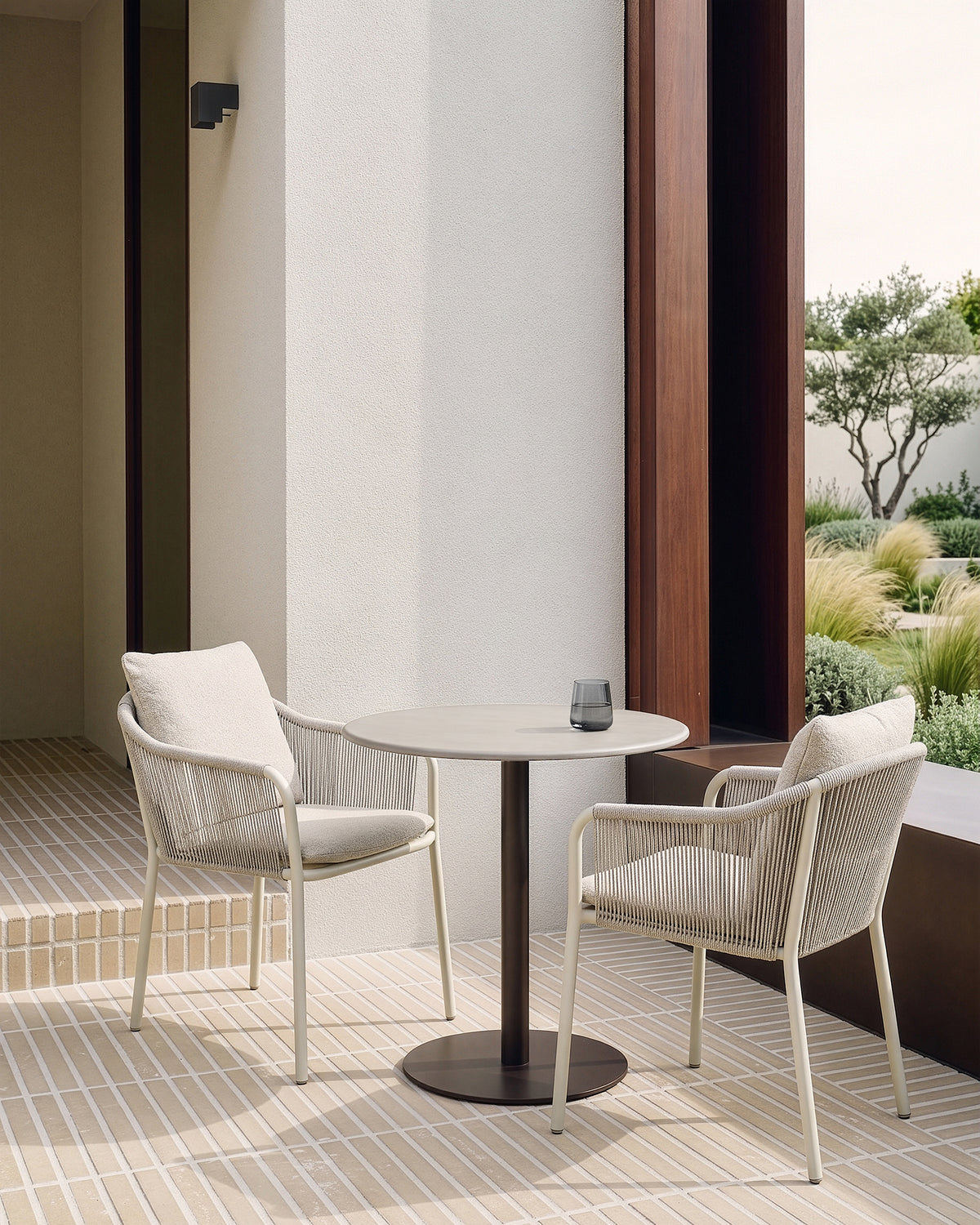 Ensemble de coussins pour chaise de jardin Capitan – ambiance