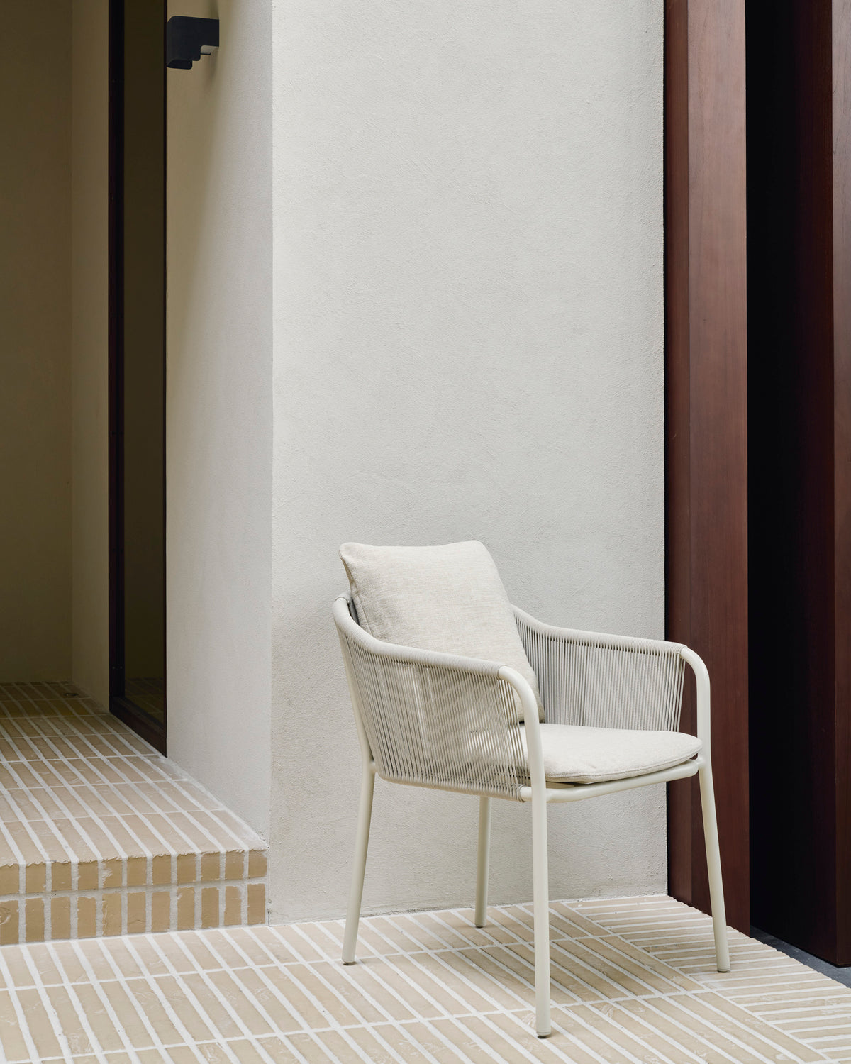 Ensemble de coussins pour chaise de jardin Capitan – ambiance