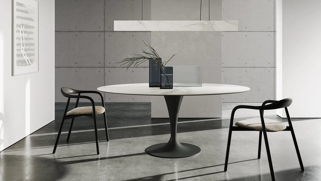FLÛTE OUTDOOR - Table ovale