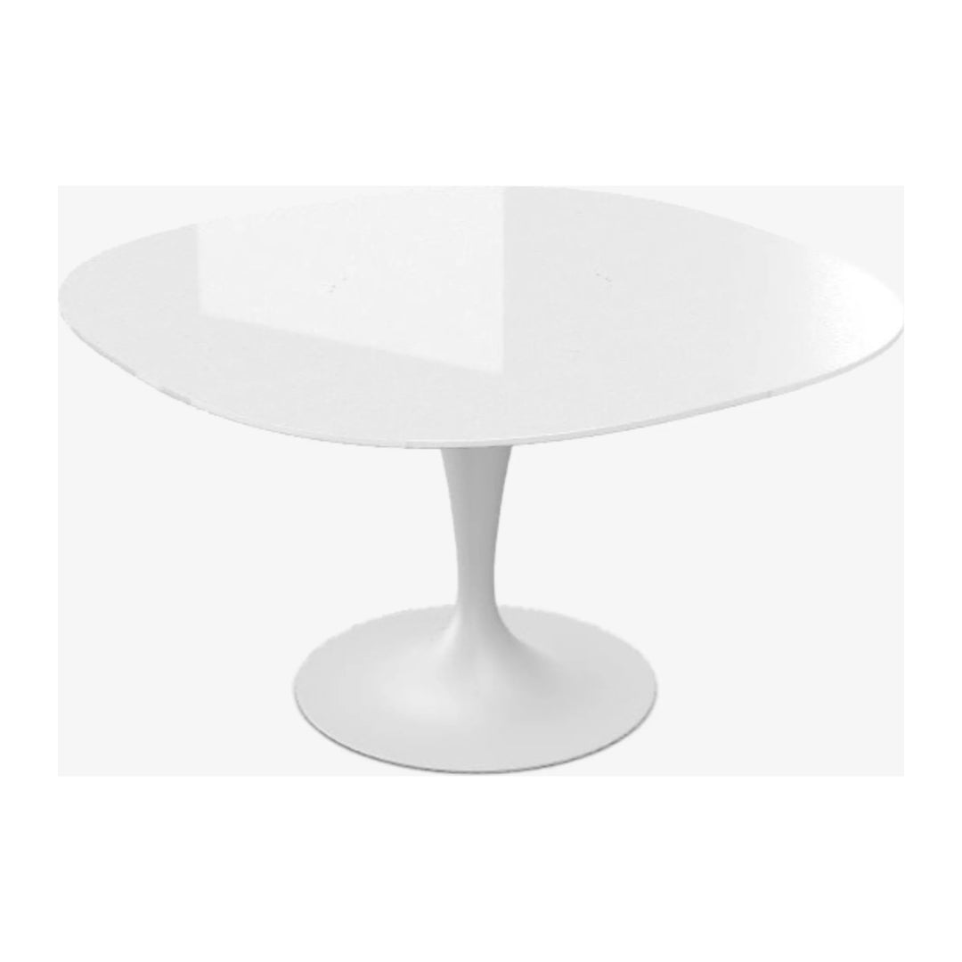 FLÛTE SHAPED - Table Carrée bords arrondis