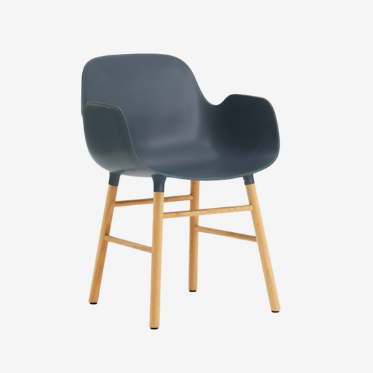 FORM - Fauteuil pieds chêne