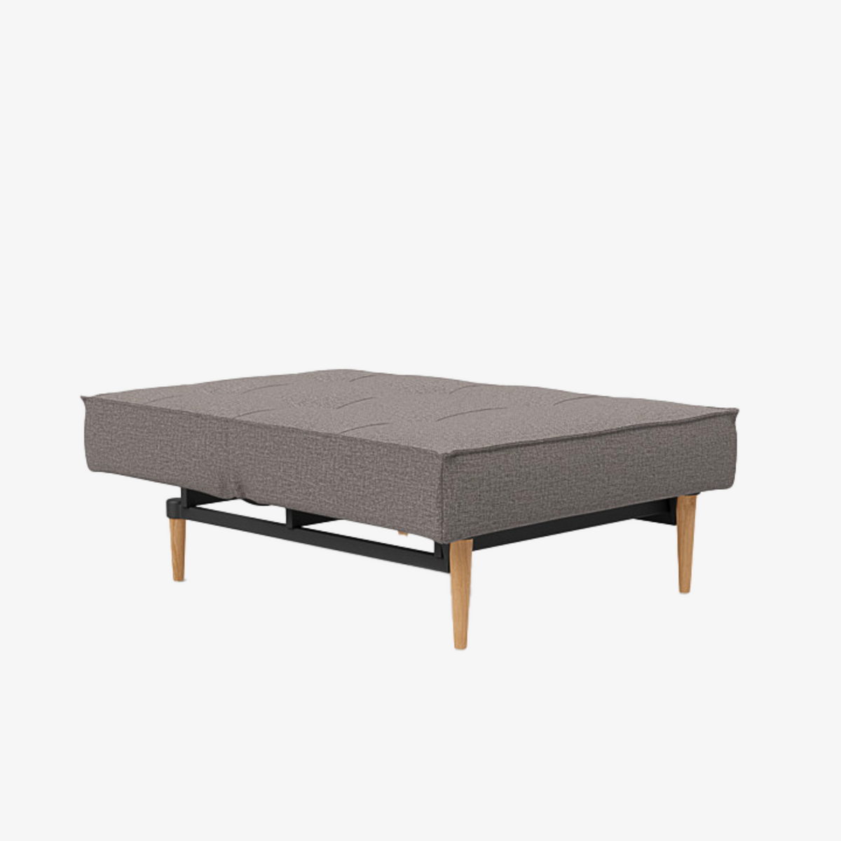 Fauteuil SPLITBACK d'Innovation Living en position allongée, tissu Mixed Dance Grey