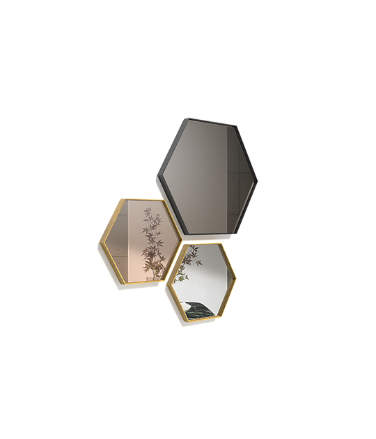 VISUAL HEXAGONAL - Miroir