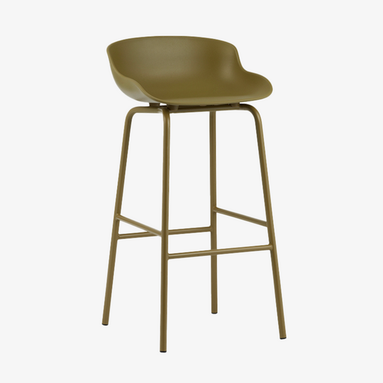 HYG - Tabouret de Bar / pieds acier