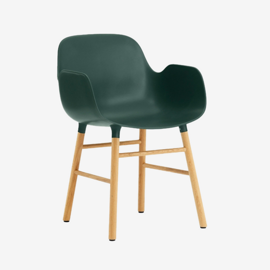 FORM - Fauteuil pieds chêne