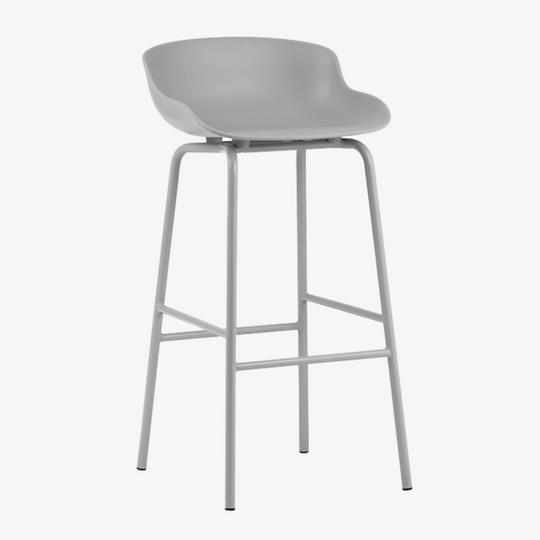 HYG - Tabouret de Bar / pieds acier