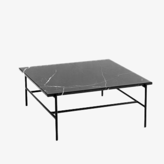 Table Rebar Coffee Marble Noir