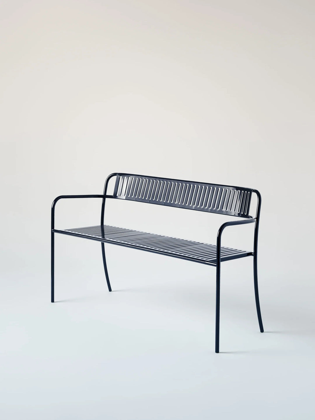 PATIO - Banc avec dossier lames