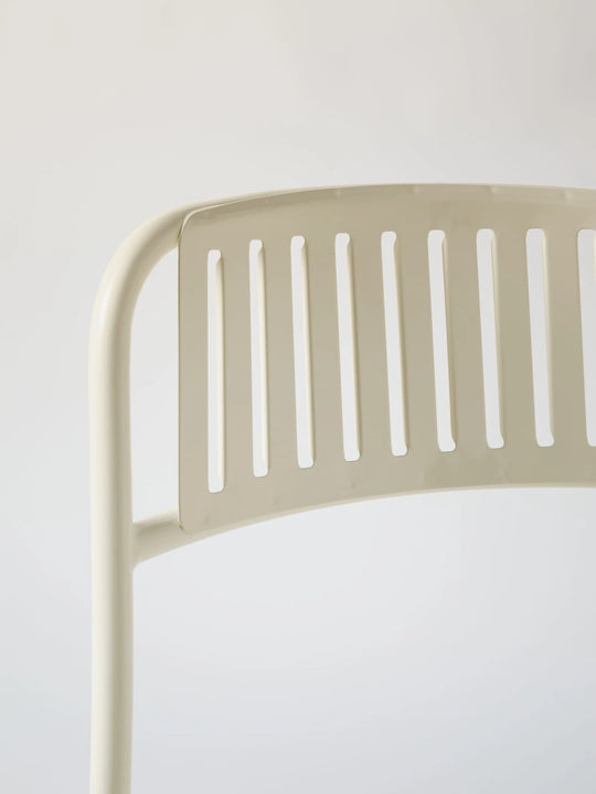 PATIO - Chaise exterieur lames