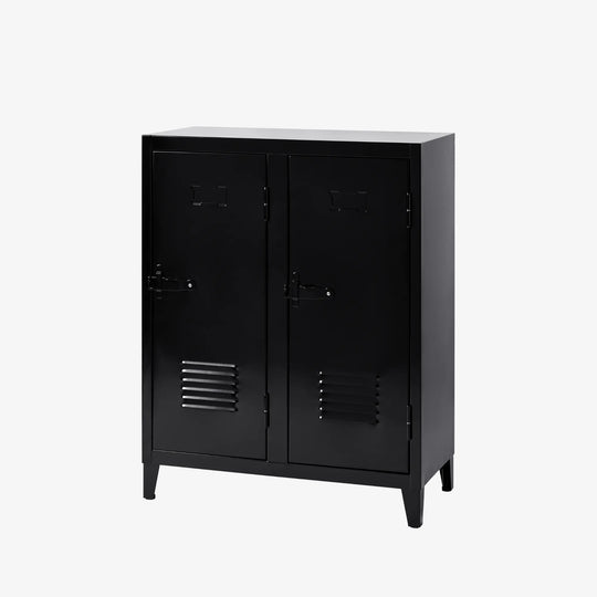 Casier rangement B2 Tolix noir foncé