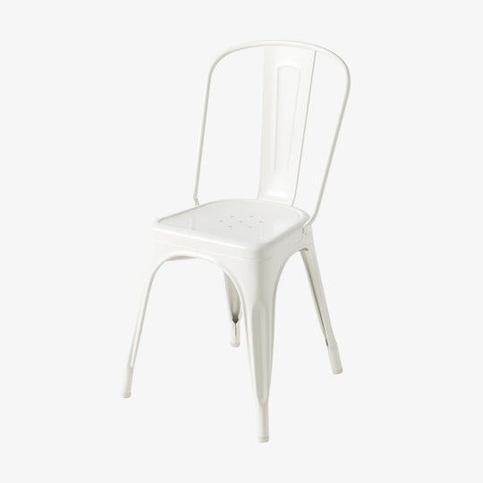 Chaise A Tolix blanc pur