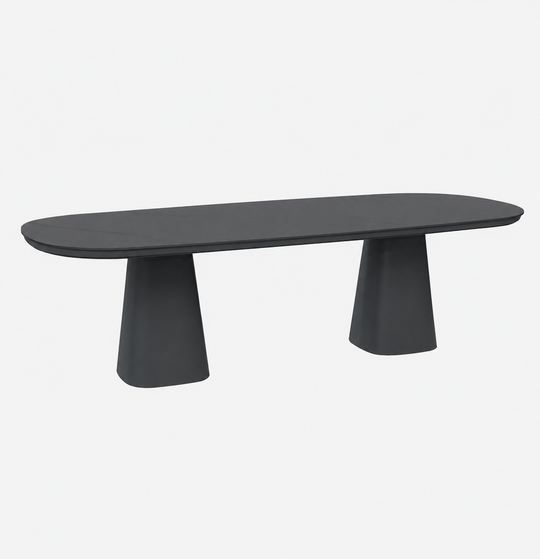 MONDO - Table repas 240 Anthracite
