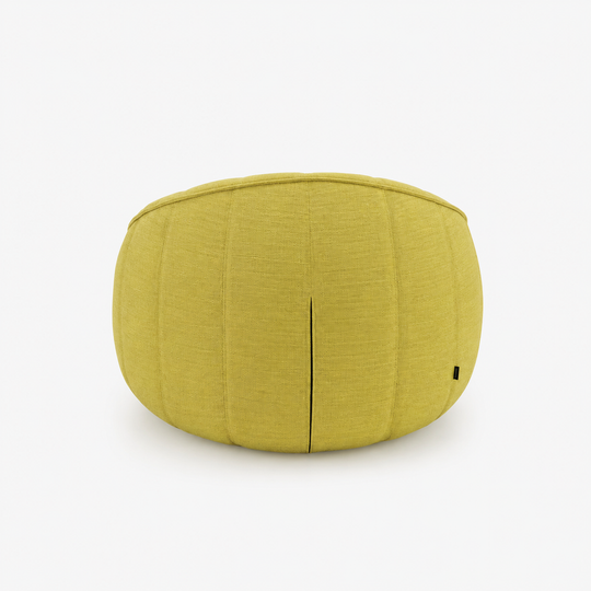 Ottoman - Fauteuil outdoor en tissu Roma coloris Citrus
