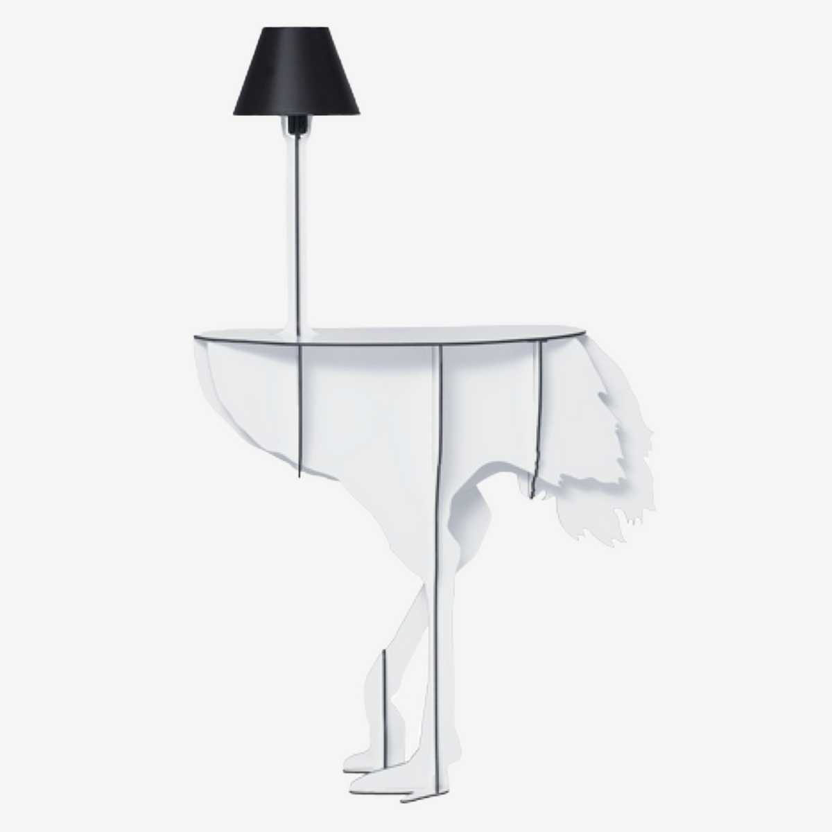 DIVA LUCIA - Console avec lampe – Ibride – vue 3
