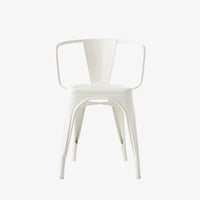 Fauteuil A56 plus Tolix blanc pur