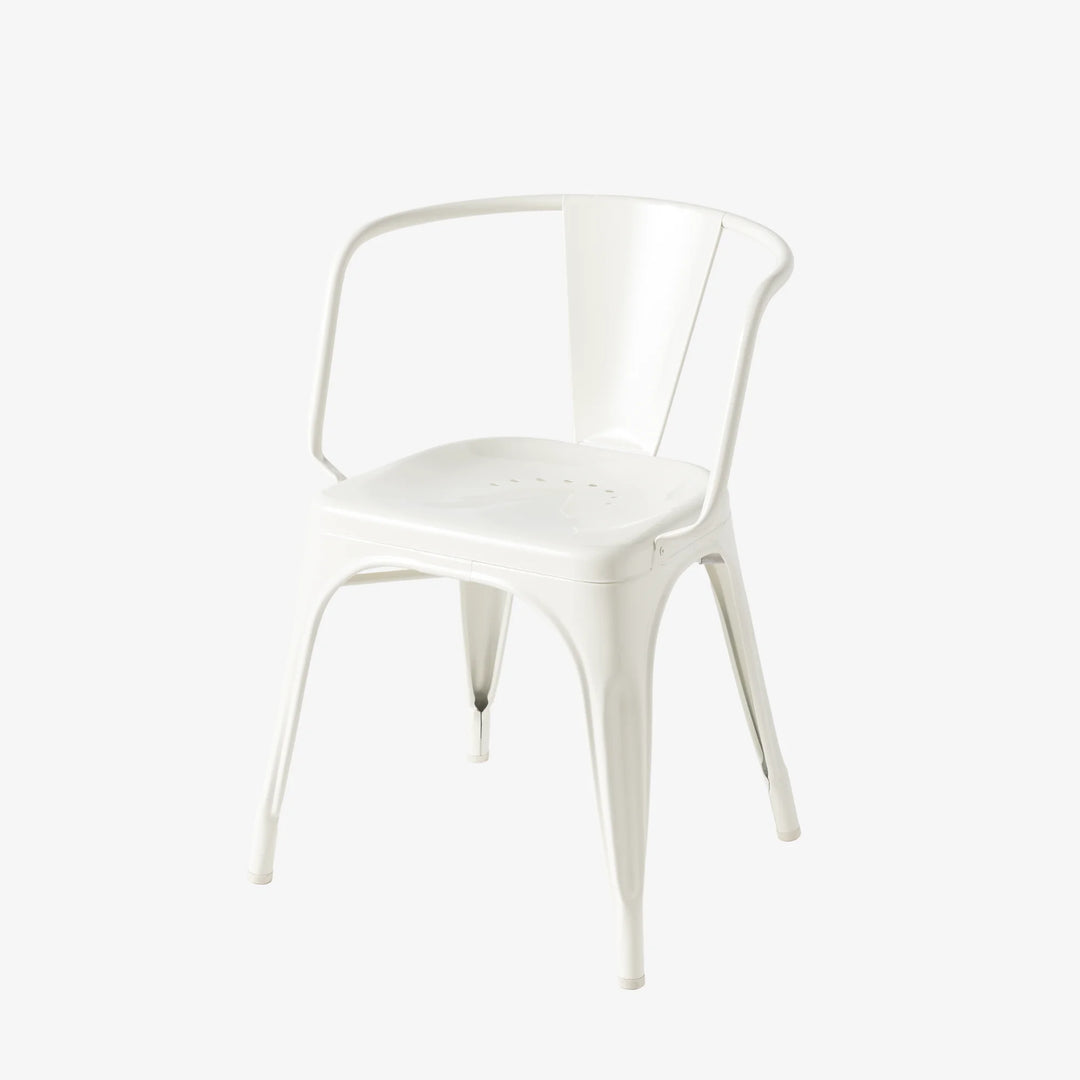 Fauteuil AC16 Tolix blanc pur