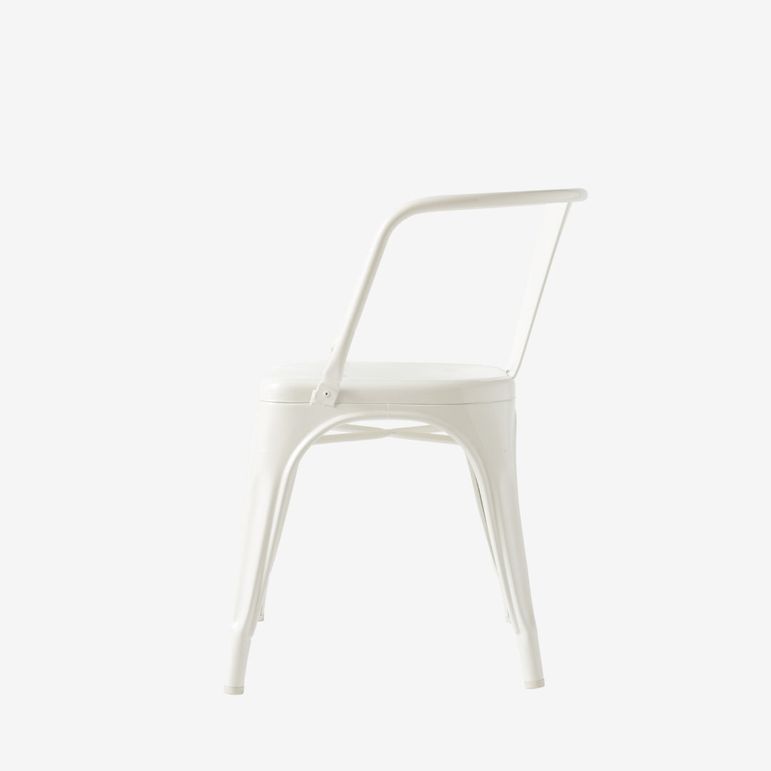 Fauteuil AC16 Tolix blanc pur