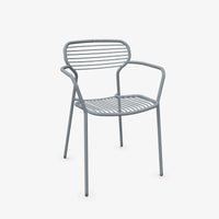 Chaise Apero salon de jardin outdoor Emu gris nuage