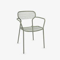 Chaise Apero salon de jardin outdoor Emu gris vert