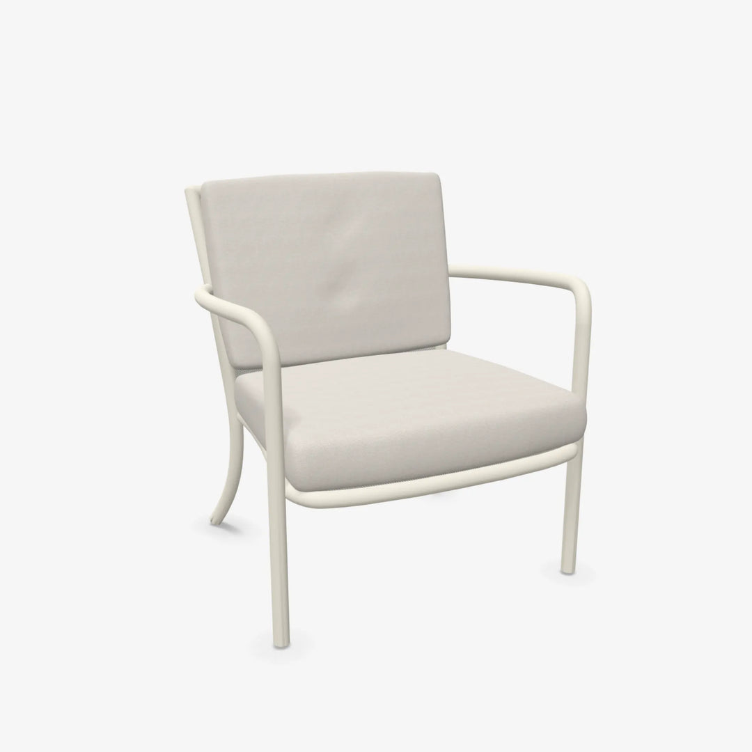 Fauteuil Athena salon de jardin outdoor extérieur Emu blanc