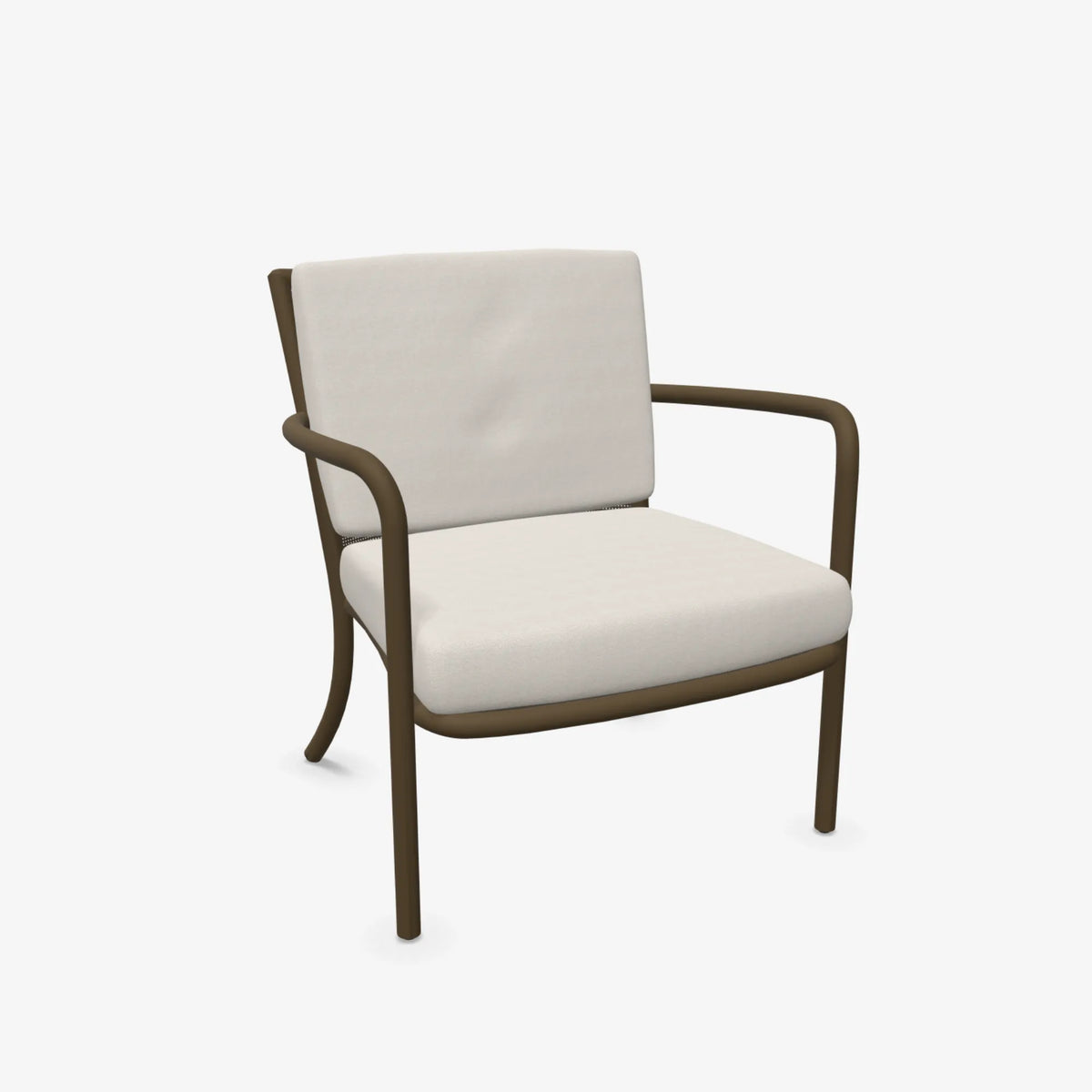 Fauteuil Athena salon de jardin outdoor extérieur Emu marron d'inde