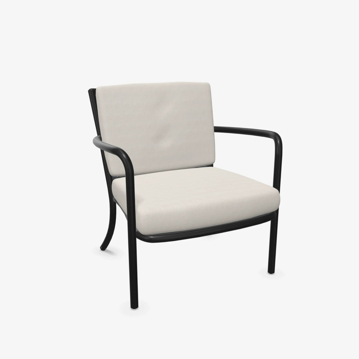 Fauteuil Athena salon de jardin outdoor extérieur Emu noir