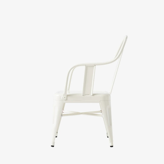 Fauteuil Mouette enfant Tolix blanc pur