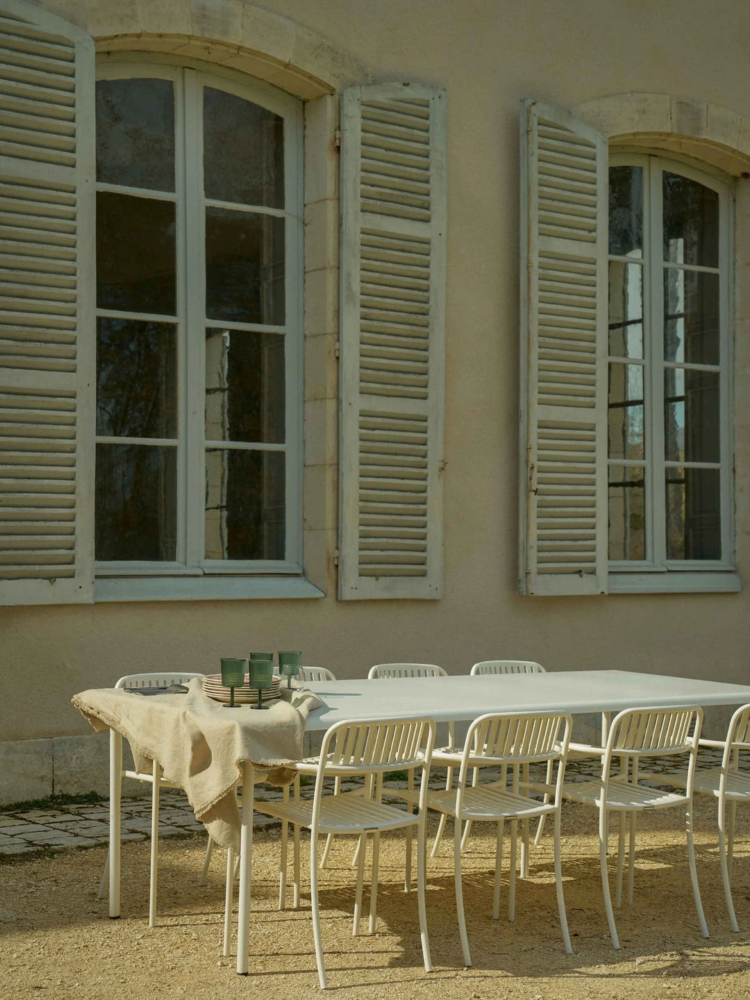 PATIO - Fauteuil repas lames