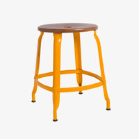 Tabouret Nicolle® métal et bois