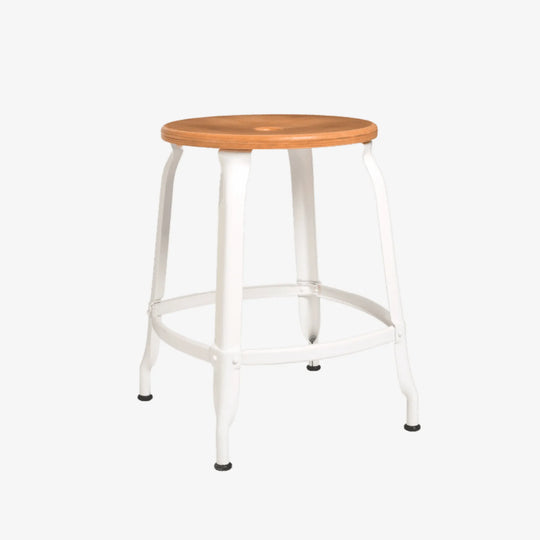 Tabouret Nicolle® métal et bois