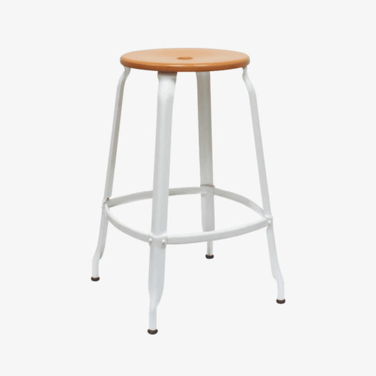 Tabouret Nicolle® métal et bois