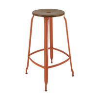 Tabouret Nicolle® métal et bois