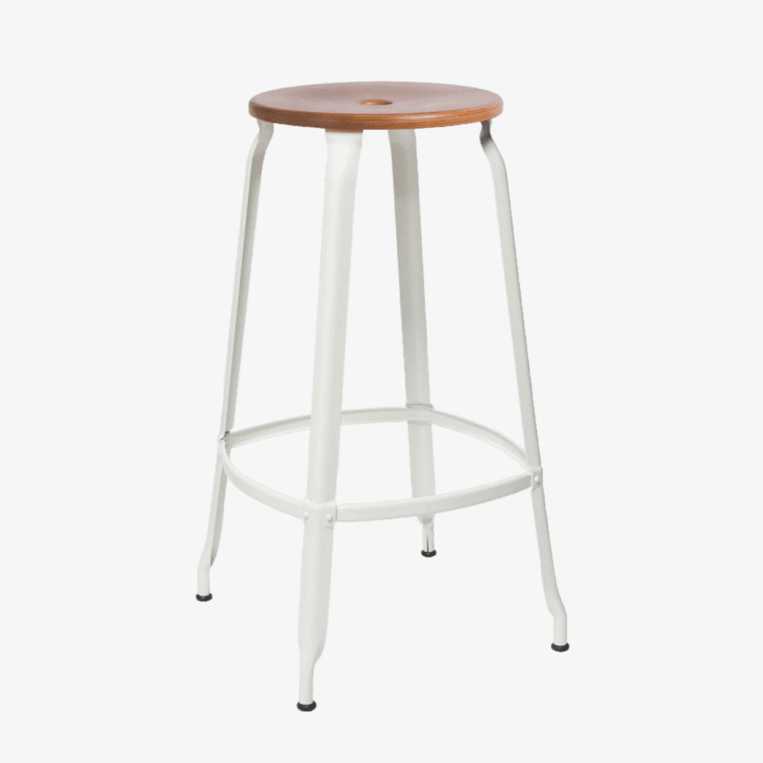 Tabouret Nicolle® métal et bois