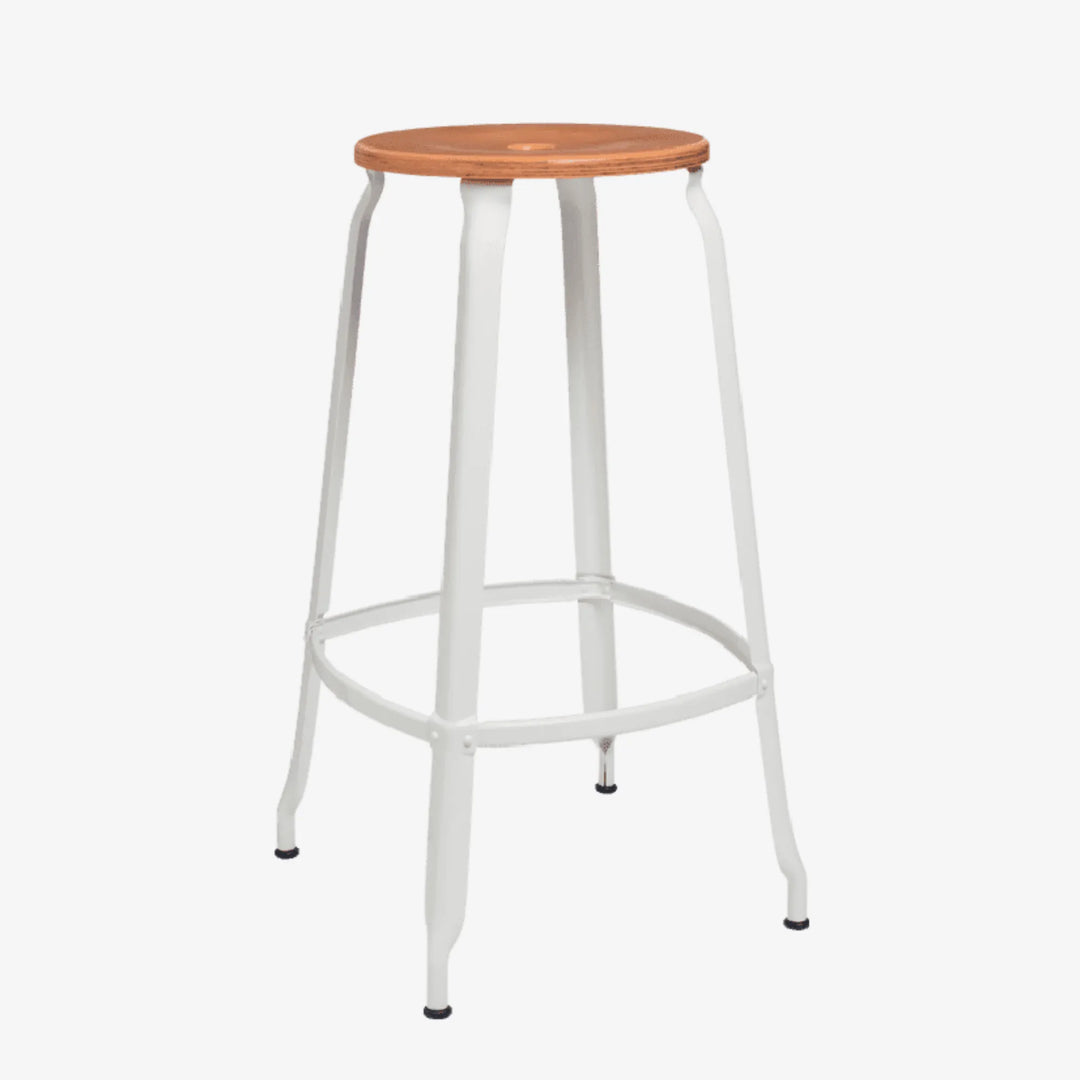 Tabouret Nicolle® métal et bois