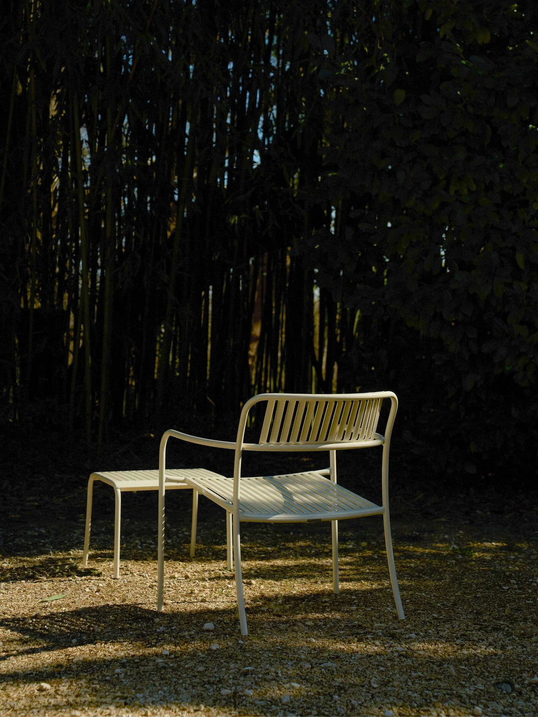 PATIO - Fauteuil lounge lames