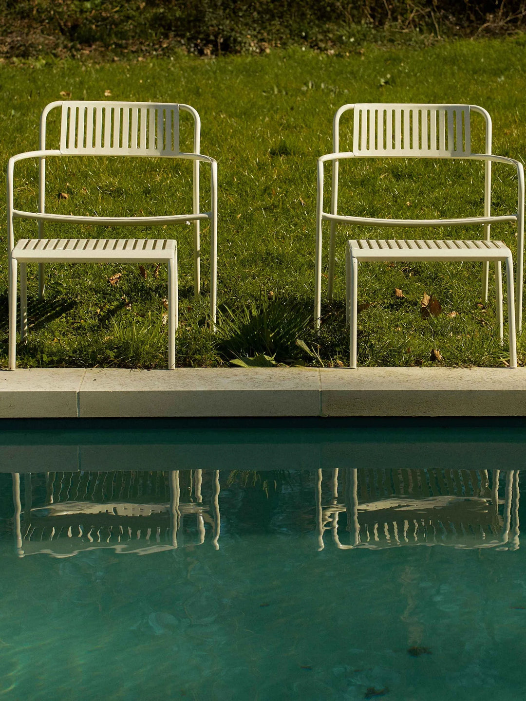 PATIO - Fauteuil lounge lames