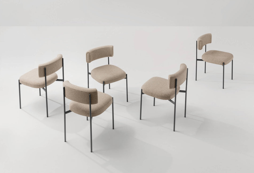 Chaise Amelie 4 pieds – Midj – vue 6