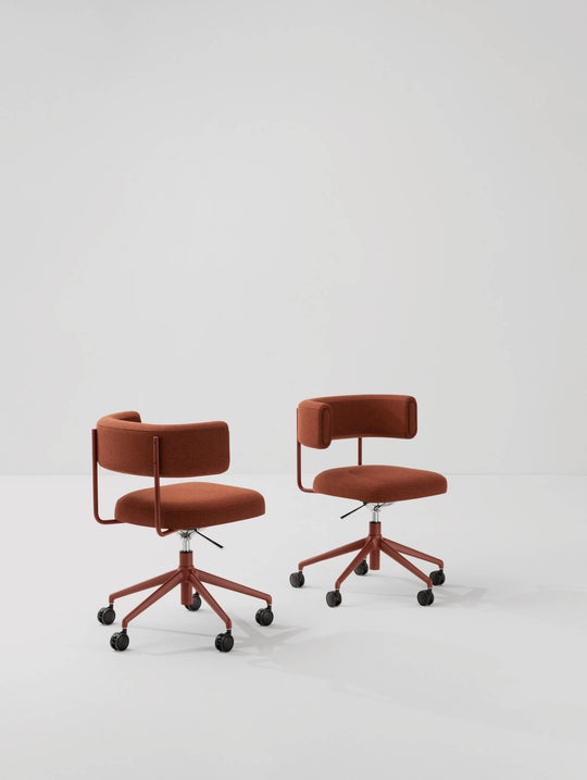 Chaise Amelie à roulettes
