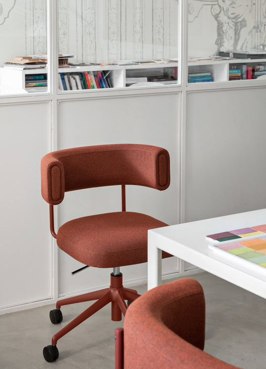 Chaise Amelie à roulettes
