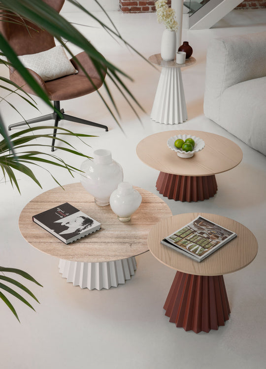 Table basse Plissé – Midj – vue 8