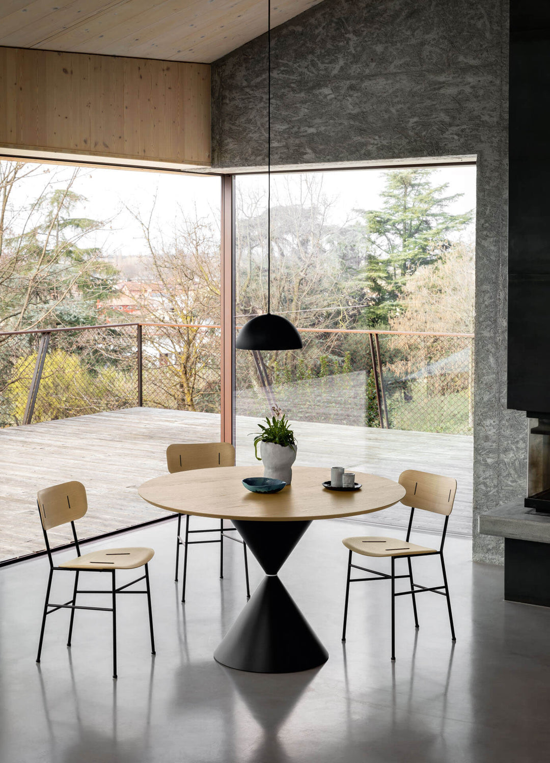 Table Clessidra – Midj – vue 6