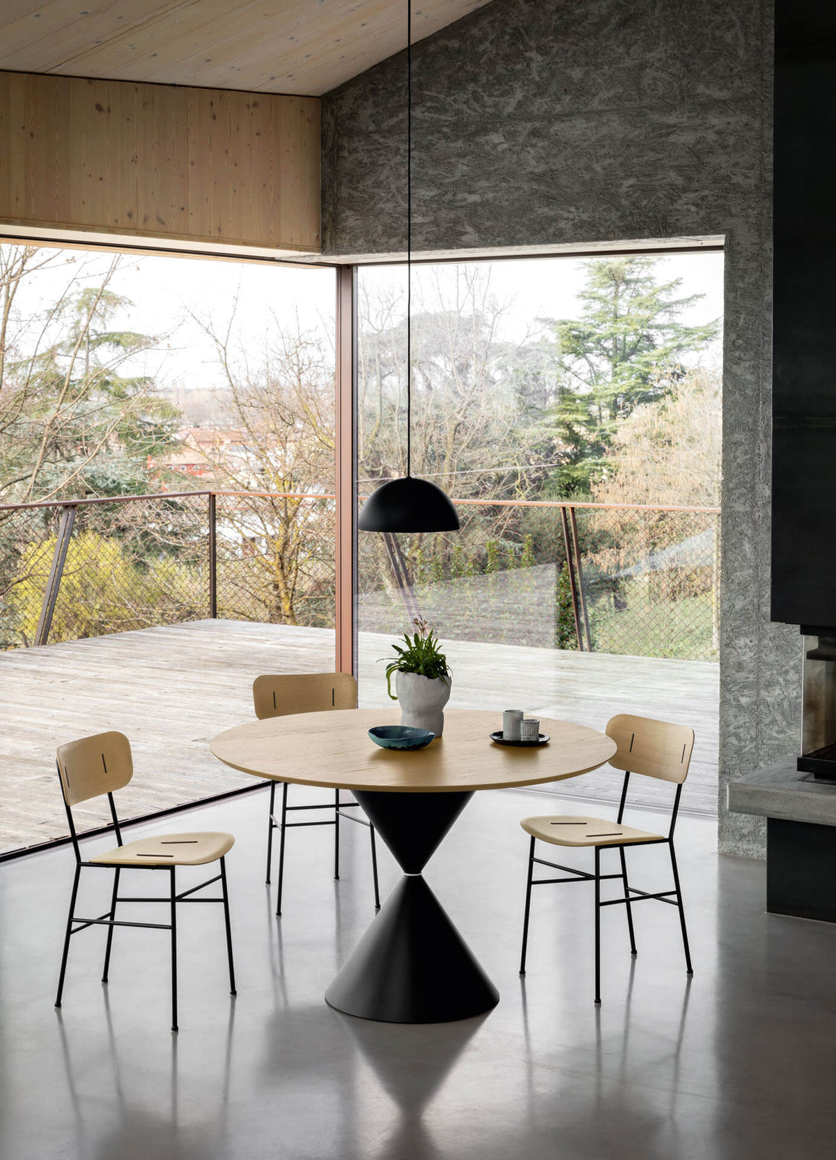 Table Clessidra – Midj – vue 6