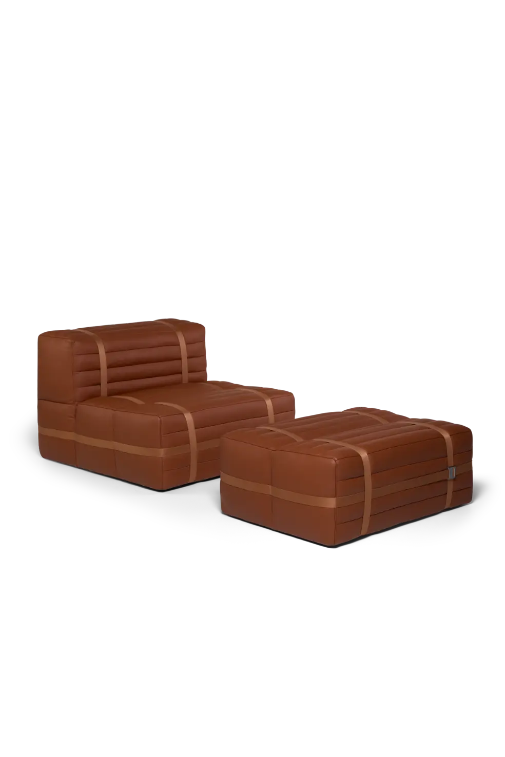 Fauteuil Haybale avec repose-pieds