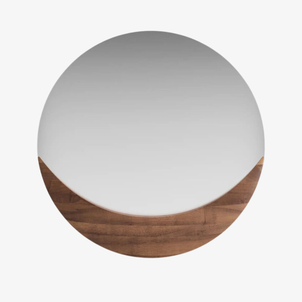 Miroir Luna noyer Artisan