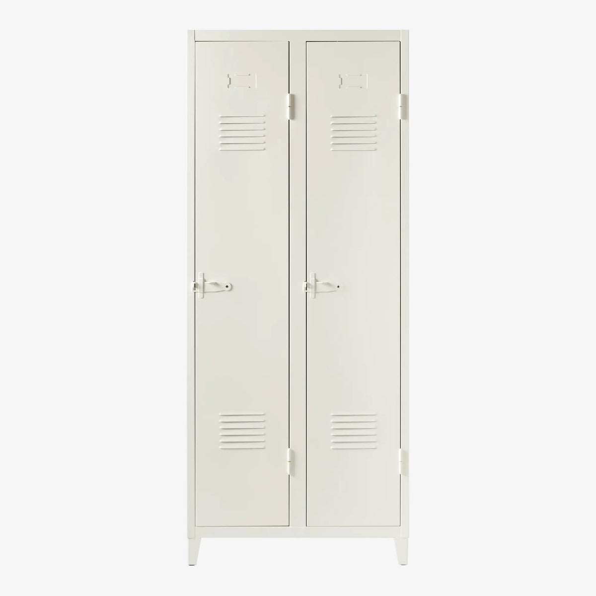 Penderie vestiaire B2 blanc pur