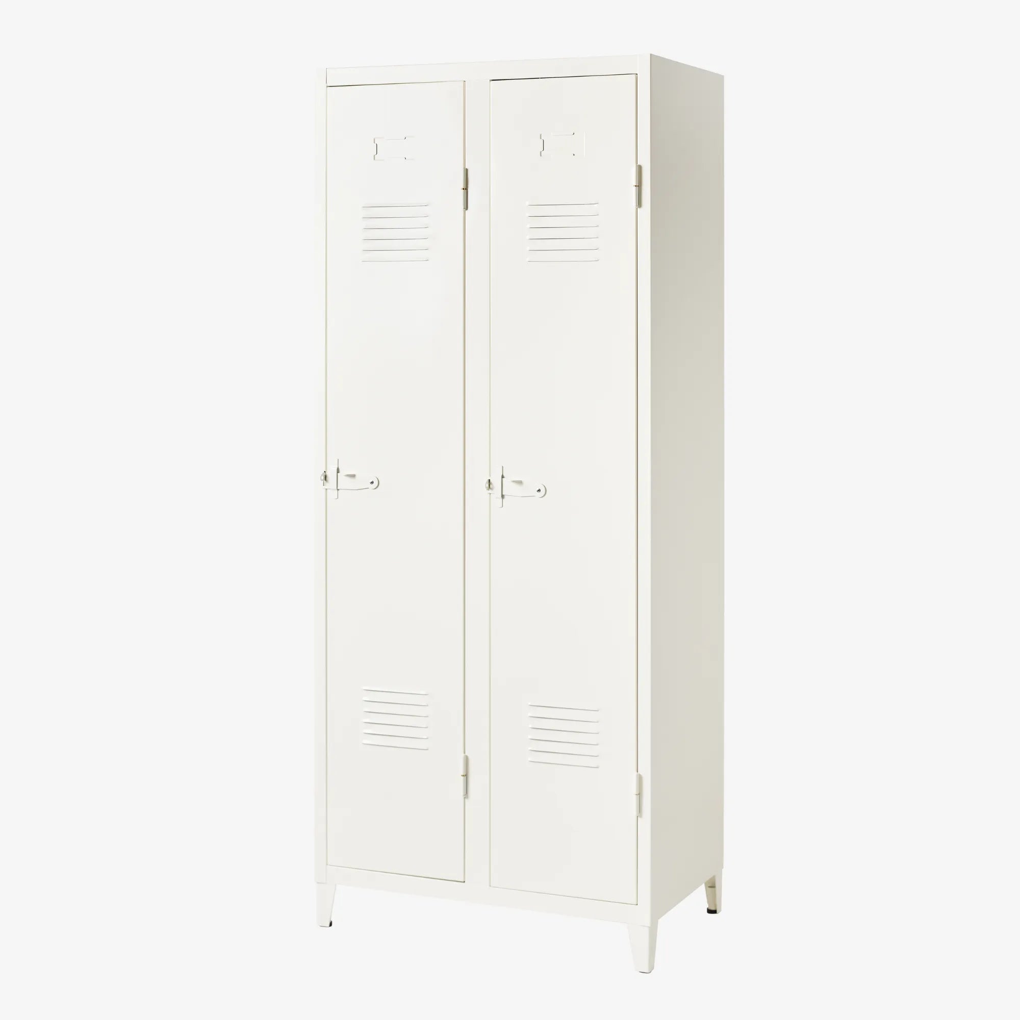 Penderie vestiaire B2 blanc pur