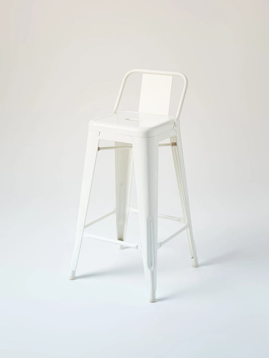 Tabouret petit dossier H65cm