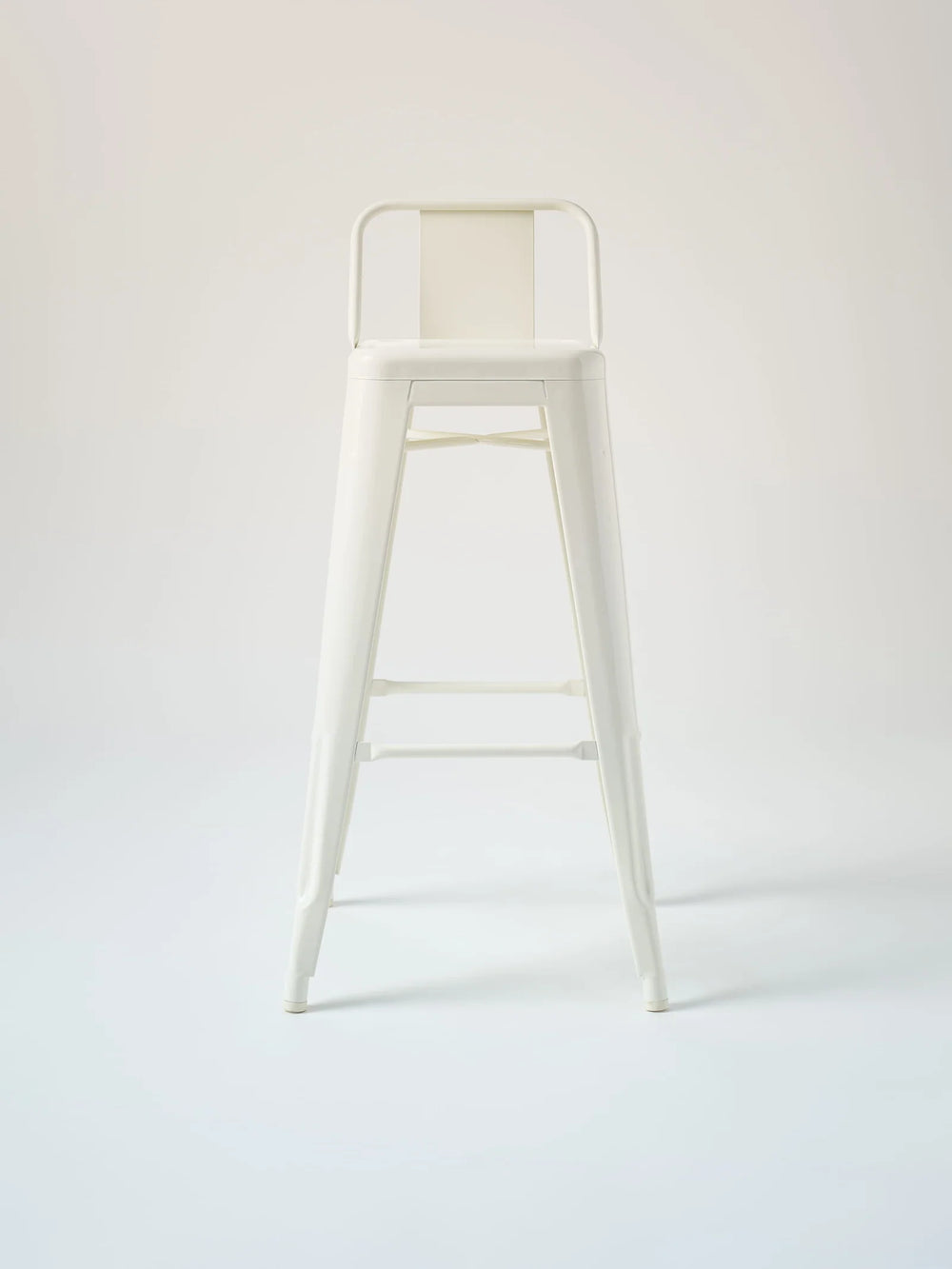 Tabouret petit dossier H75cm