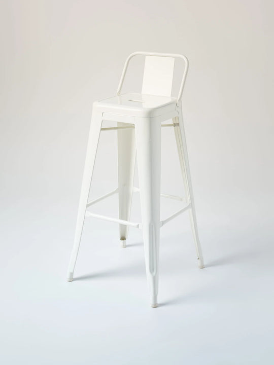 Tabouret petit dossier H75cm